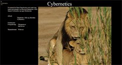 Desktop Screenshot of cybernetics.no